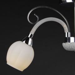 Люстра потолочная Brille 40W E27 Хром Ромны