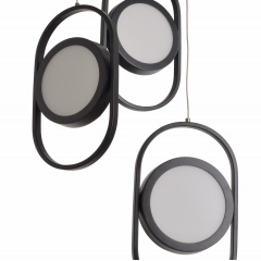 Люстра Brille BL-886S/3 NW 32W Черный Первомайськ