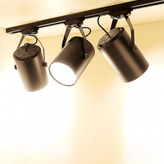 Светильник трековый LED Brille 20W KW-228 Черный Ірпінь