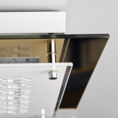 Светильник настенно-потолочный Brille 60W BR-002431 Золотистый Сарни