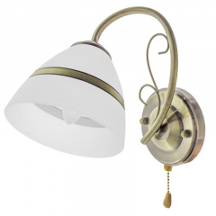 Бра Классическое Brille 60W LK-599 Бронзовый Миргород