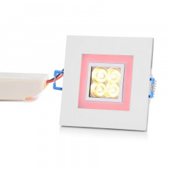 Точечный светильник Brille 4W LED-103 Красный L4-019 Чорноморськ