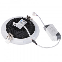 Светильник потолочный led встроенный Brille 15W LED-176 Белый Буча