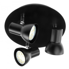 Светильник спот Brille Металл 35W HTL-181 Черный 26-715 Кам'янське