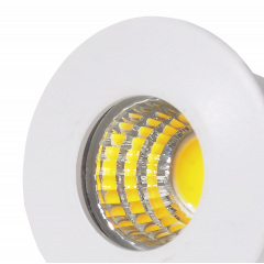 Точечный светильник Brille 3W LED-184 Белый 36-329 Курінь