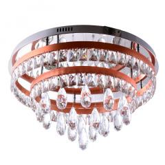 Люстра Brille Смарт LED 96W Медь Ірпінь