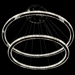 Люстра Brille LED 128W Хром Хуст
