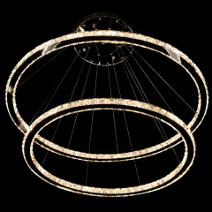 Люстра Brille LED 128W Хром Хуст