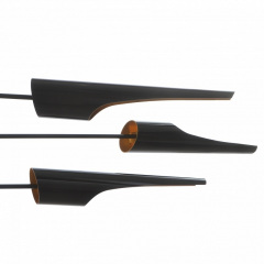 Люстра Brille Современная 60W E27 Черный Одесса