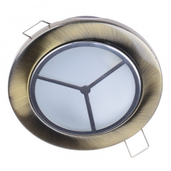 Точечный светильник Brille 20W HDL-DS 86 Золотистый 166344 Чугуїв
