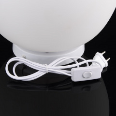 Настольная лампа скандинавский декоративная Brille 60W BR-01415 Белый Золотоноша