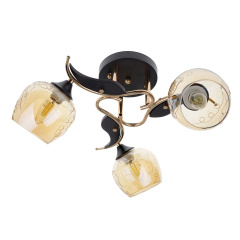 Люстра Brille 60W E27 Черный Броди