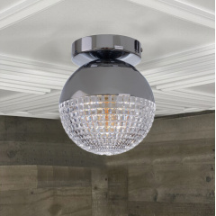 Светильник настенно-потолочный Brille 40W BL-825 Никель Умань