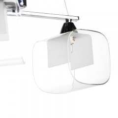 Люстра подвесная Brille 40W G9 Хром Сарни