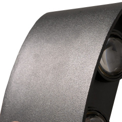 LED подсветка Brille Металл 1W AL-264 Черный 34-332 Ладан