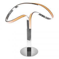 Настольная лампа LED хай-тек Brille 14W BL-533 Хром Токмак