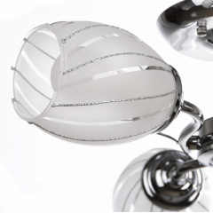 Люстра потолочная Brille 40W E14 Хром Бучач
