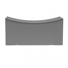 LED подсветка Brille Пластик 10W AL-233 Серый 34-195 Коростень