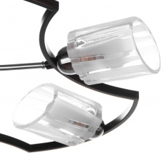 Люстра потолочная Brille 40W E14 Хром Фастов