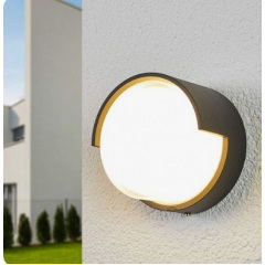 LED подсветка Brille Металл 12W AL-295 Черный 34-341 Черноморск