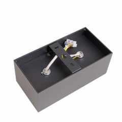 Подсветка Brille Металл 40W AL-713 Черный 36-356 Доманівка