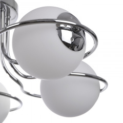 Люстра потолочная Brille 60W E27 Хром Умань