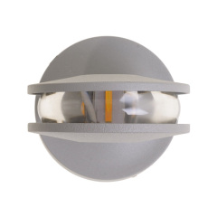 LED подсветка Brille Металл 9W AL-256 Серый 34-223 Ірпінь