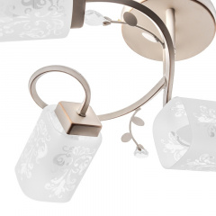 Люстра Brille 40W E14 Золотистый Пологи