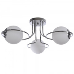 Люстра потолочная Brille 60W E27 Хром Киев