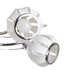 Люстра потолочная Brille 40W E14 Хром Борисполь