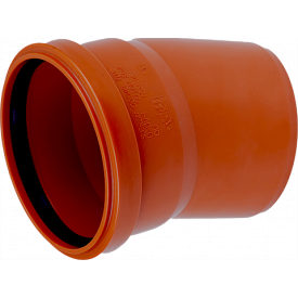 Коліно каналізаційне з ПВХ Magnaplast Ø160/15°