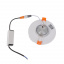 Точечный светильник Brille LED 3W HDL-M54 Белый 36-348 Петрове