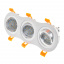 Поворотный точечный светильник Brille 40W HDL-DT 108 Серебристый 36-254 Нова Прага