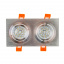 Поворотный точечный светильник Brille 40W HDL-DT 109 Серебристый 36-256 Цумань