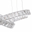 Люстра Brille Хрустальные кольца LED 42W Хром Полтава