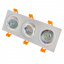 Поворотный точечный светильник Brille 40W HDL-DT 109 Серебристый 36-257 Охтирка