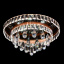 Люстра Brille Смарт LED 96W Медь Ірпінь
