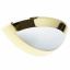 Бра половинка Brille 60W BR-528 Золотистый Сміла