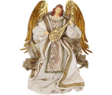 Статуэтка Christmas Angel Gold 26 см BonaDi Разноцветный DP231187