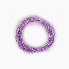 Венок из лозы фиолетовый 25 см. Flora 39022 Київ
