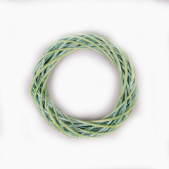 Венок из лозы зеленый 40 см. Flora 39032 Виноградів