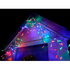 Гирлянда уличная FMA Бахрома 5 м 120 Led Мультицвет (1310370945) Кам'янка-Дніпровська