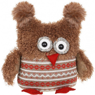 Декоративная игрушка Owl 20х31 см Разноцветный BonaDi DP232221