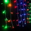 Гирлянда штора занавес FMA Водопад 3х3 м 280 LED 3D Мультицвет (1310160390) Курінь