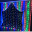Гирлянда штора FMA Водопад 480 RGB led 3х3 м Мультицвет (1503589471) Покровск