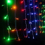 Гирлянда штора FMA Водопад 240-B 3D led 3х2 м Мультицвет (1308648630) Братське