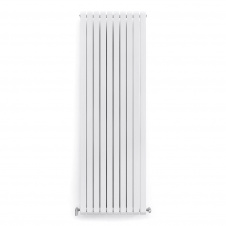 Дизайнерский радиатор Ideale Jolanda 1800x590 вертикальный, белый матовый