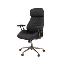 Крісло АКЛАС Кассіно 9663-52P Чорне