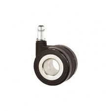 Ролик колесо для офісного крісла АКЛАС FI 11 BIG Hole блакитний