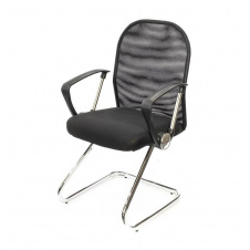 Крісло конференційне АКЛАС Монтана CH CF Чорне